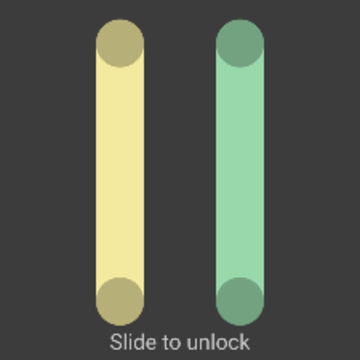 ��ָ���ģ����(slide to unlock)