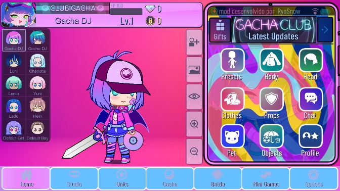 �Ӳ����Ƴ�����֣�Gacha club Edition��v10.1 ���°�׿��