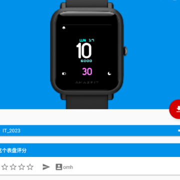 AmazFit Bip WatchFaces(AmazFit�Զ������app)