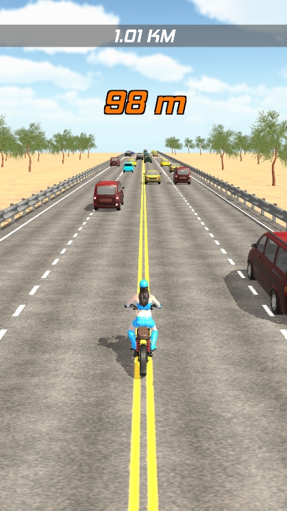 ���г���·�����֣�Bike Highway Racer��v1.0 ���°�׿��