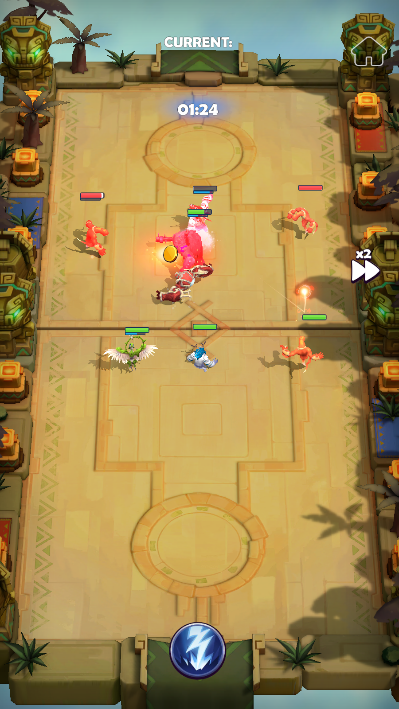 ����Ӣ�ۺϳ�(Idle Sky Village)