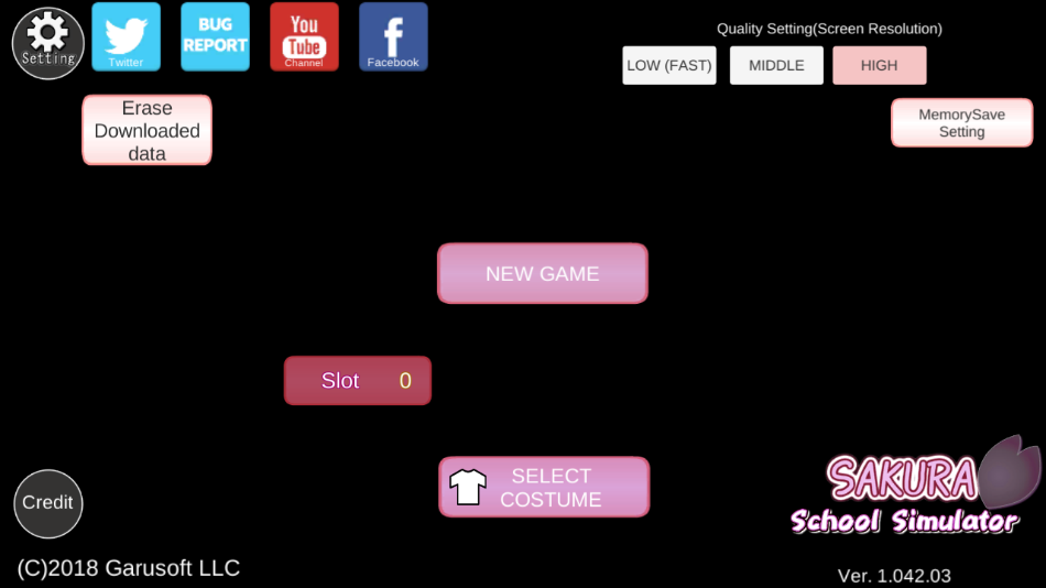 SAKURA SchoolSimulatorӢ�İ����2024v1.042.03 �ٷ���׿��