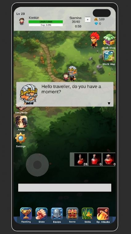 ������ɭ�ִ�˵����ð��(Otherworld Adventures RPG)v1.2.0 ��׿��