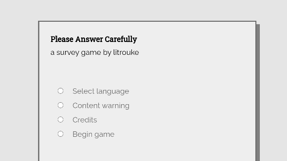 Please Answer Carefully(Ů��ģ����)