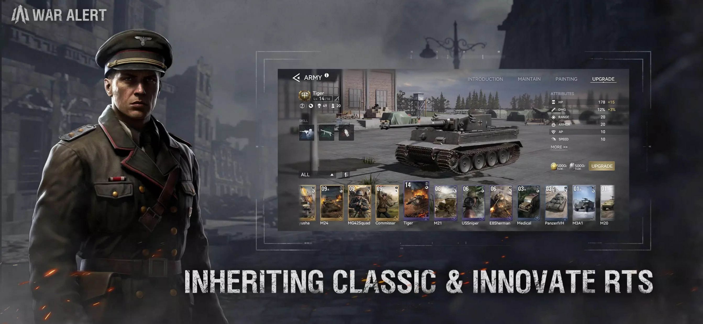 ս��������ս���ò˵�(War Alert : WWII PvP RTS)v1.0.25.0 ��׿��