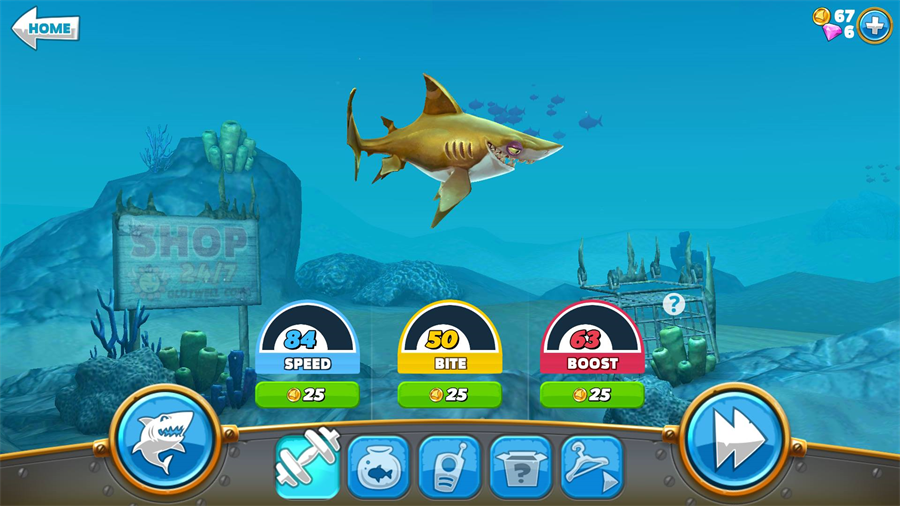 Hungry Shark World������������ʰ��������İ�v5.7.1 ��׿��