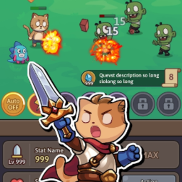 è�������RPGս��(Cat Legend Idle RPG War)