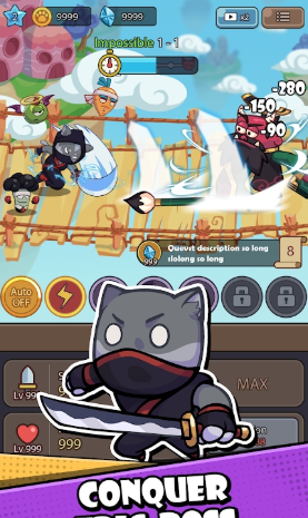 è�������RPGս��(Cat Legend Idle RPG War)