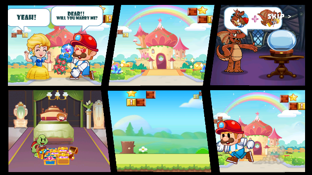 ����������Ծ����(Super Malin Jump:run game)