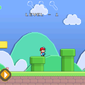 ����������Ծ����(Super Malin Jump:run game)