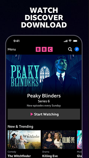 BBC iPlayer app BBC iPlayer app