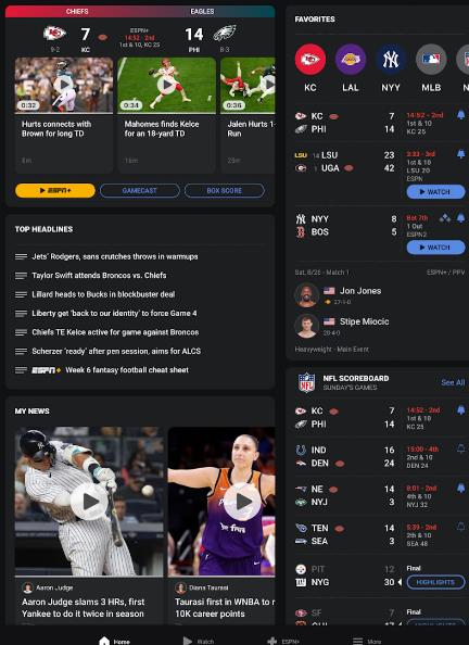 ESPN��������ֱ��ƽ̨����
