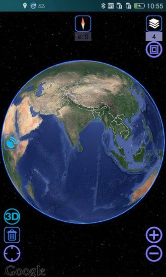 奥维地图2026高清卫星地图手机版免费下载 户外使用 离线地图 实际效果图