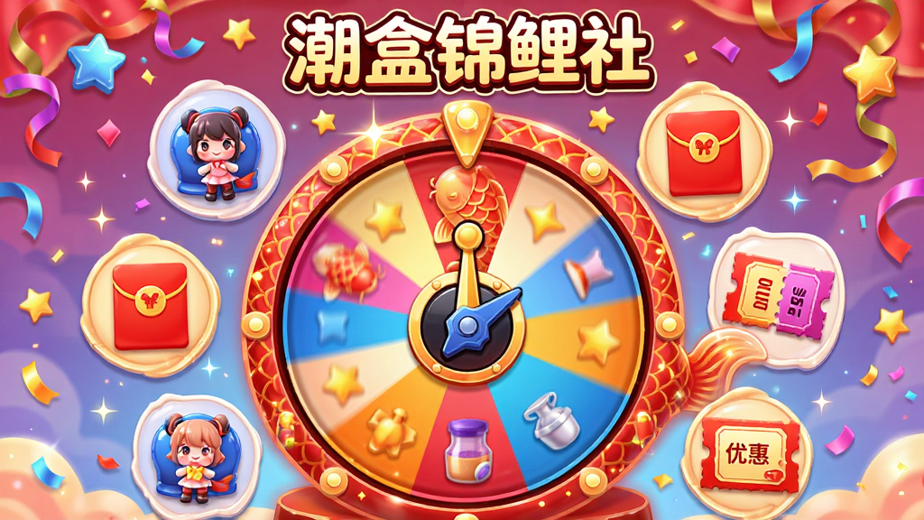 ���н��������齱�ҳ�棬����������һ���޴�Ľ������ͳ齱ת�̣�ת����Χ�����Ž�Ʒͼ�����ְ졢������Ż�ȯ����������ף�ʴ������ǵ�׺��������