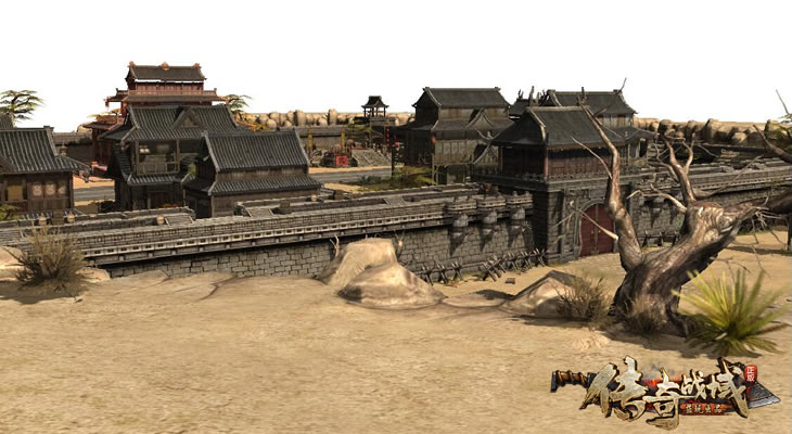 远古传奇手游怀旧版沙巴克攻城战场景