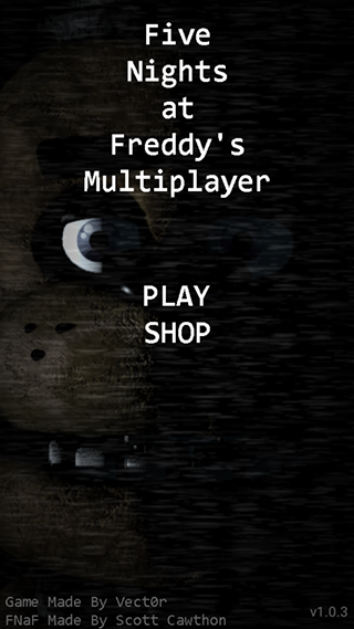 玩具熊的午夜后宫双人版本(FNaF Multiplayer Mobile) 开房间房间码邀请好友 联机界面截图