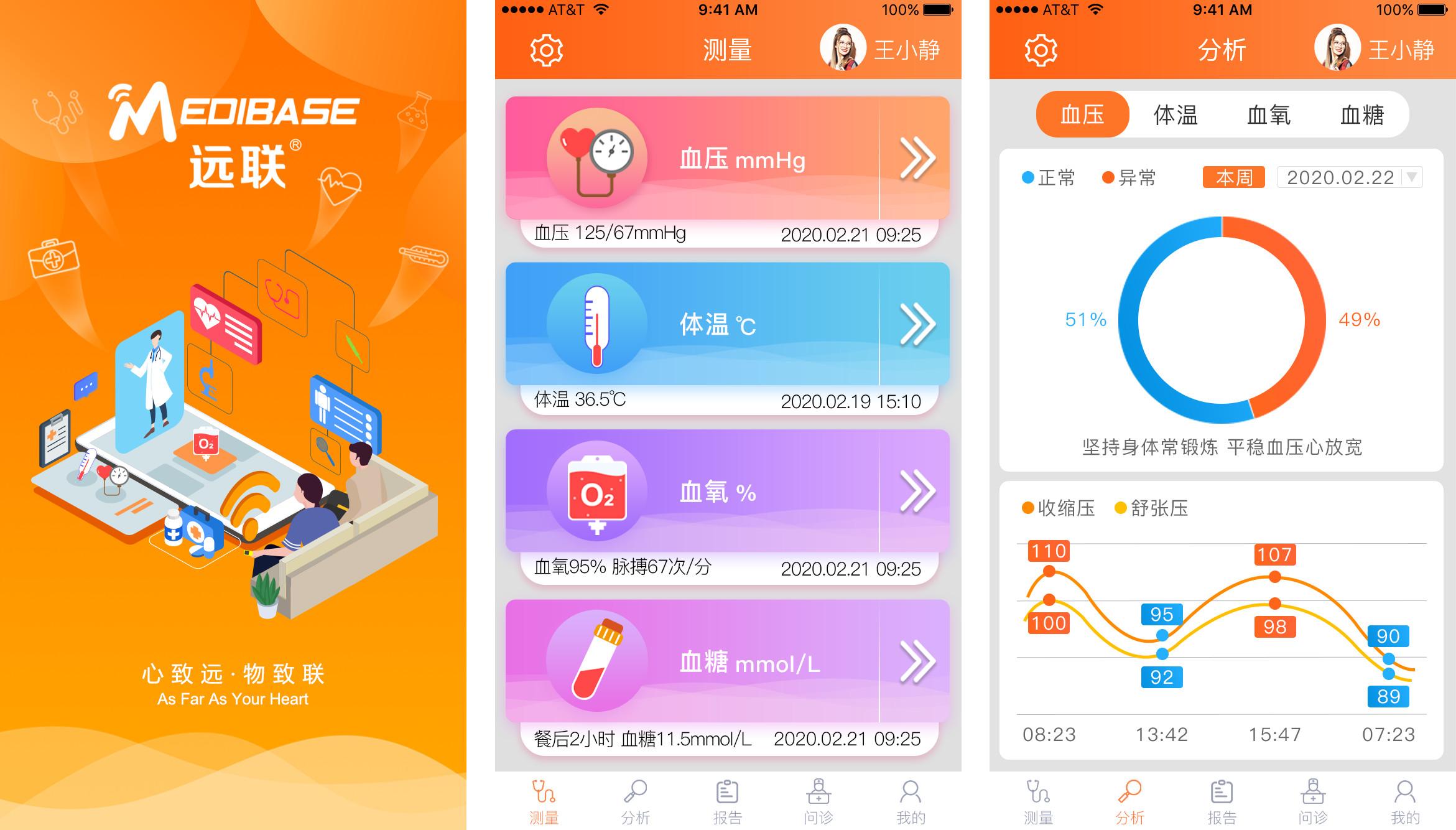 每日健康工作台 全家健康数据记录功能