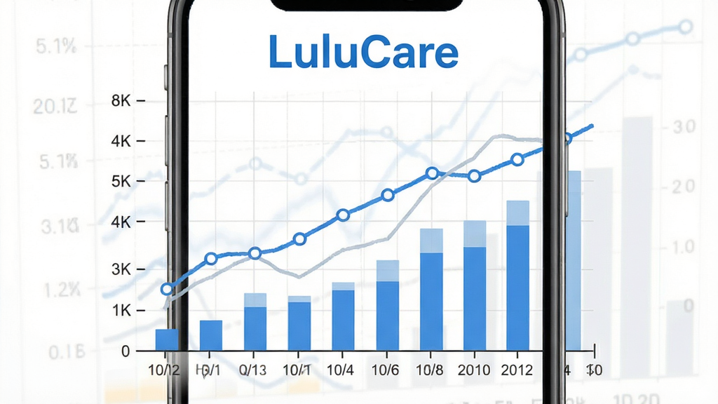 LuluCare����ͼ������չʾͼ������Ϊ�ֻ���Ļ����ʾ����ͼ����״ͼ��ͼ���·��������ᣬ����Ϊ���½ṹ���Ű���