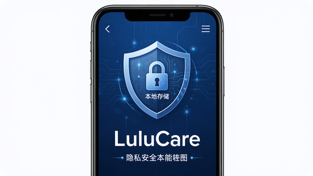 LuluCare��˽��ȫ����չʾͼ������Ϊ�ֻ���Ļ����ʾ����ͼ��ͱ��ش洢����������Ϊ���й�ͼ���Ű���