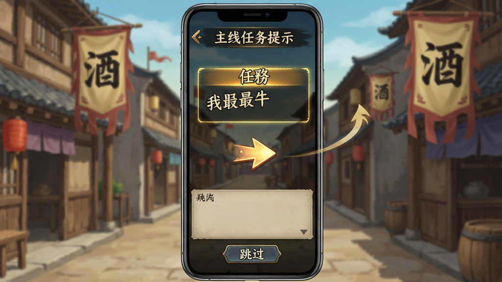 ��������ţ�����������棬����Ϊ�ֻ���Ļ���沼�֣���Ļ����ʾ����������ʾ���ͷָ�����·�Ϊ�Ի�����������ť������Ϊ�Ŵ��ֵ�����죬���Ϊ����������ϷUI��ϸ�ڰ�������������ͷ���������ʸ��壬�ɾ����޶���Ԫ��