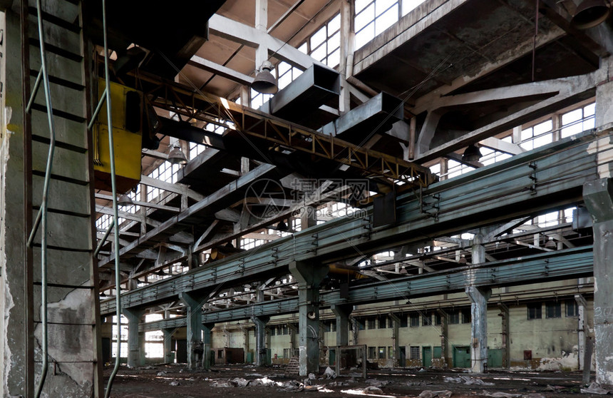 拆除工厂(Destroy Factory) 废墟废料分类清运现场实拍图