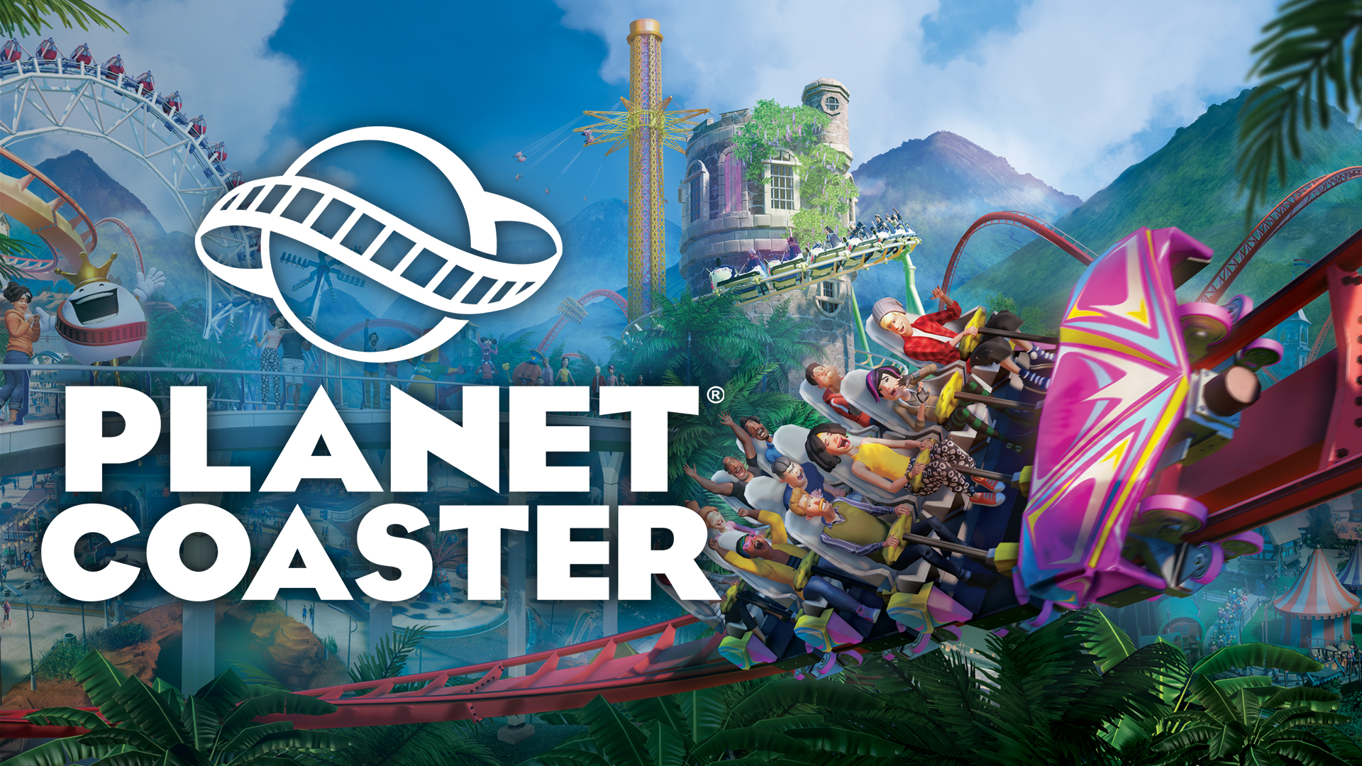 趣味过山车Roller Coaster Race 游戏封面 竞速场景