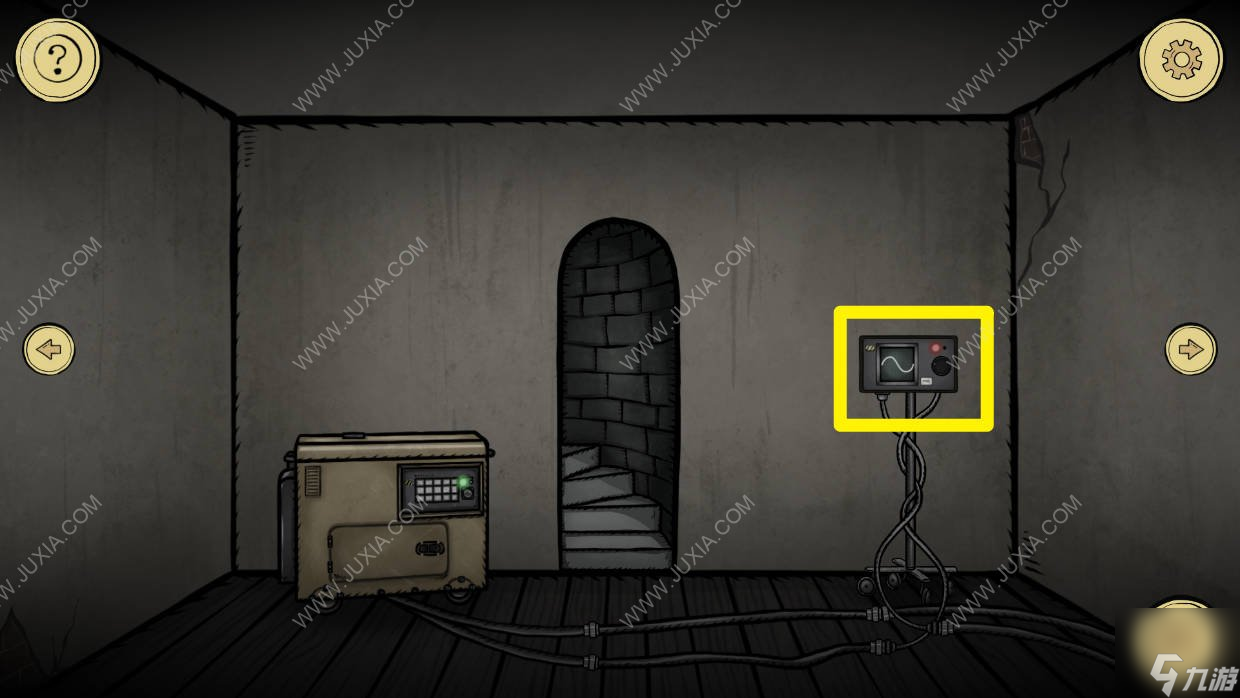 奇异事件2庇护所(Asylum) 地下室配电箱与密码锁解谜画面
