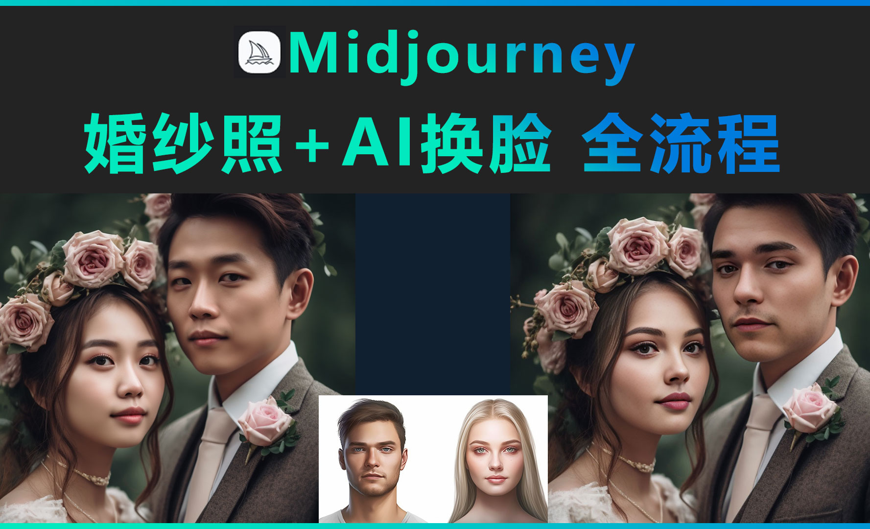 AI婚纱照生成教程一键搞定专属婚纱照 手机电脑操作流程与成品效果展示