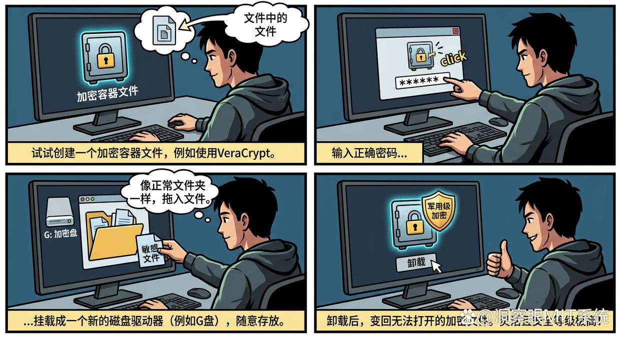 密匣 安卓版 文件加密操作界面