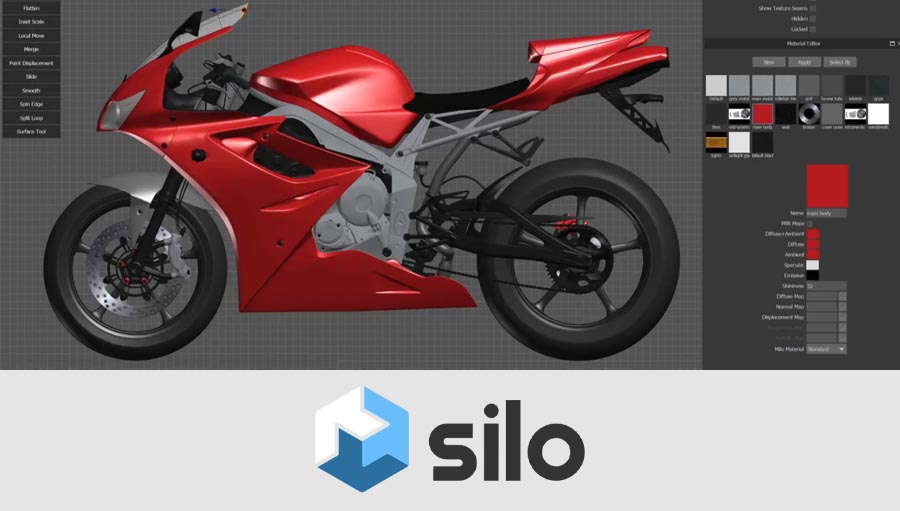 Nevercenter Silo2026��ά��ģ���� UV�༭�� ����չUV ���̸�Ԥ�� ��������