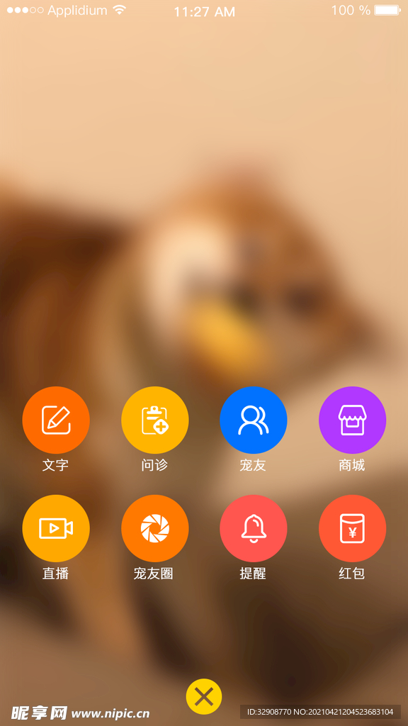 爱宠宠 安卓版 操作界面