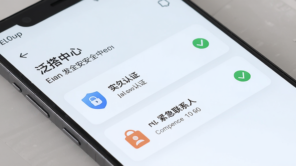 一部安卓手机展示