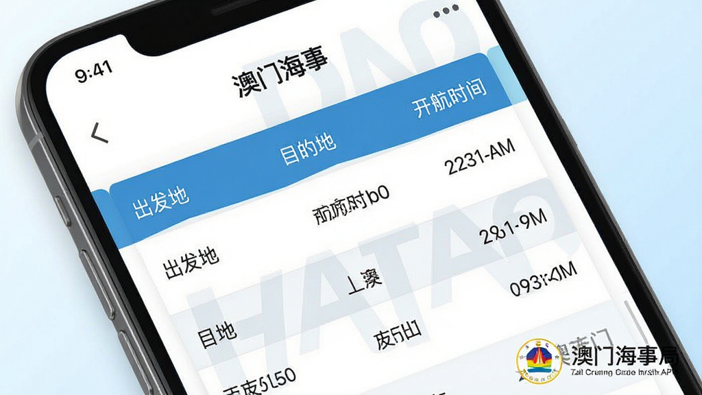 һ��չʾ���ź���APP�����ѯ���ܵĽ����ͼ���ͼƬ������������һ���ֻ�����Ļ��������ʾ�š����ź��¡������б����棬�����������ء���Ŀ�ĵء�������ʱ�䡱���ֶΣ�����Ϊ���İ�ɫ��ǳ��ɫ���䣬�������½��а��ź��¾ֵĹٷ���־ˮӡ�����ΪUI���չʾͼ���Ű����룬�����������ɾ��޶���Ԫ�ء�