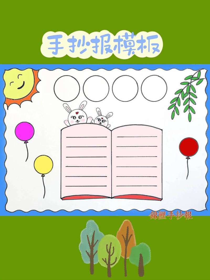 手抄报大全简单又漂亮模板合集 小学生手抄报成品图