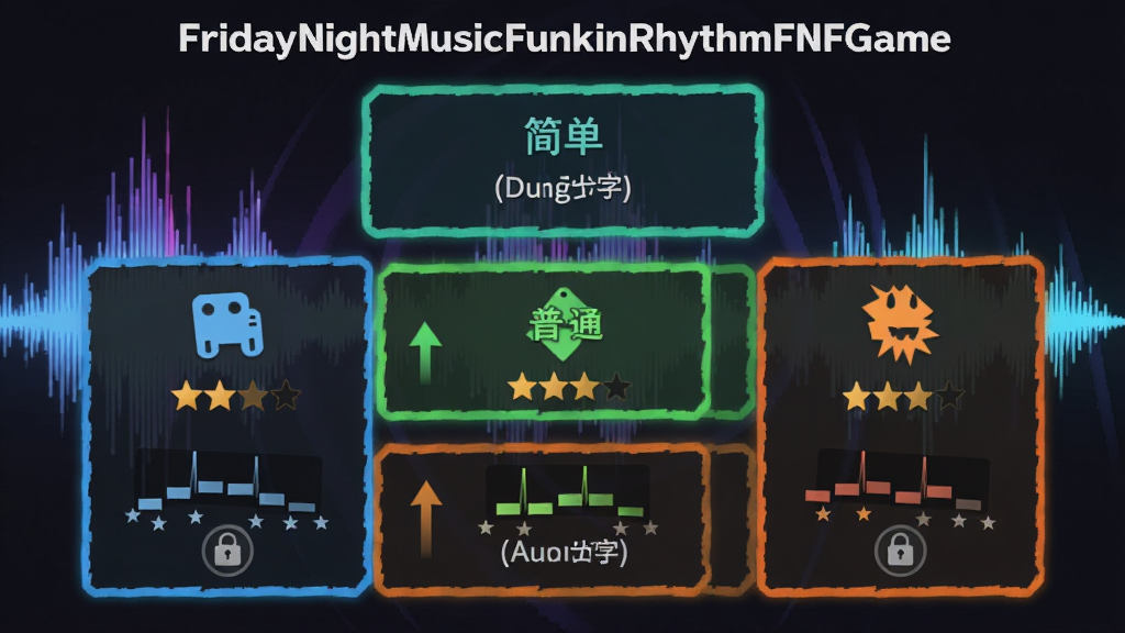 一款音乐节奏游戏