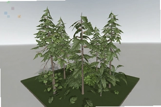 SpeedTree��άֲ����ģ�����������Ž̳�