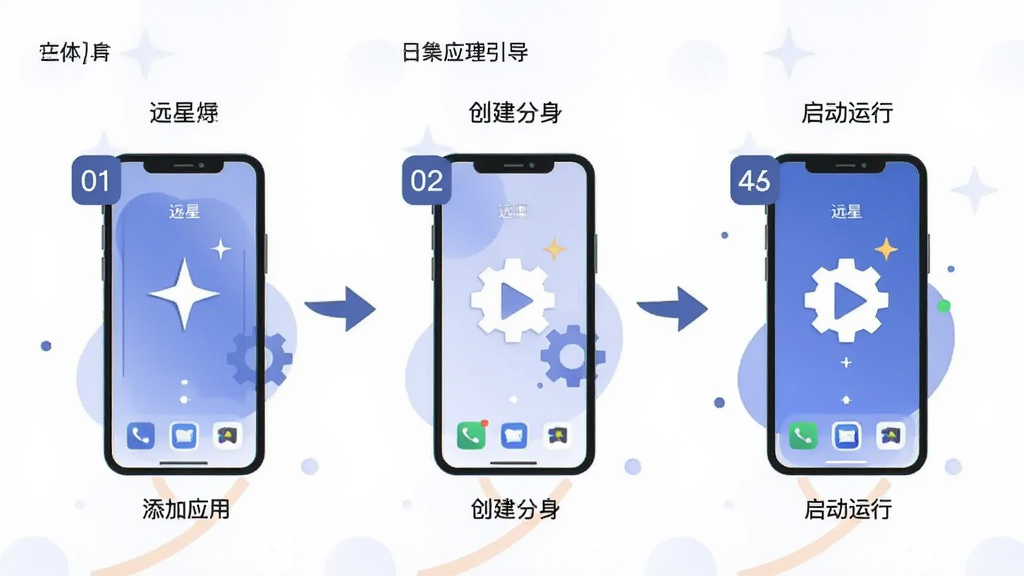 �����ǡ�Զ�ǡ�Ӧ�õĲ����������棬����Ϊ������������У��Ű����������չʾ����Ӧ�á������������������У����Ϊ��Լ��ƽ���廭�磬ϸ�ڰ����������ֱ�ʶ����ͷ�����ߡ��ֻ������ͼ�꣬���ʸ��壬�ɾ����޶���Ԫ��
