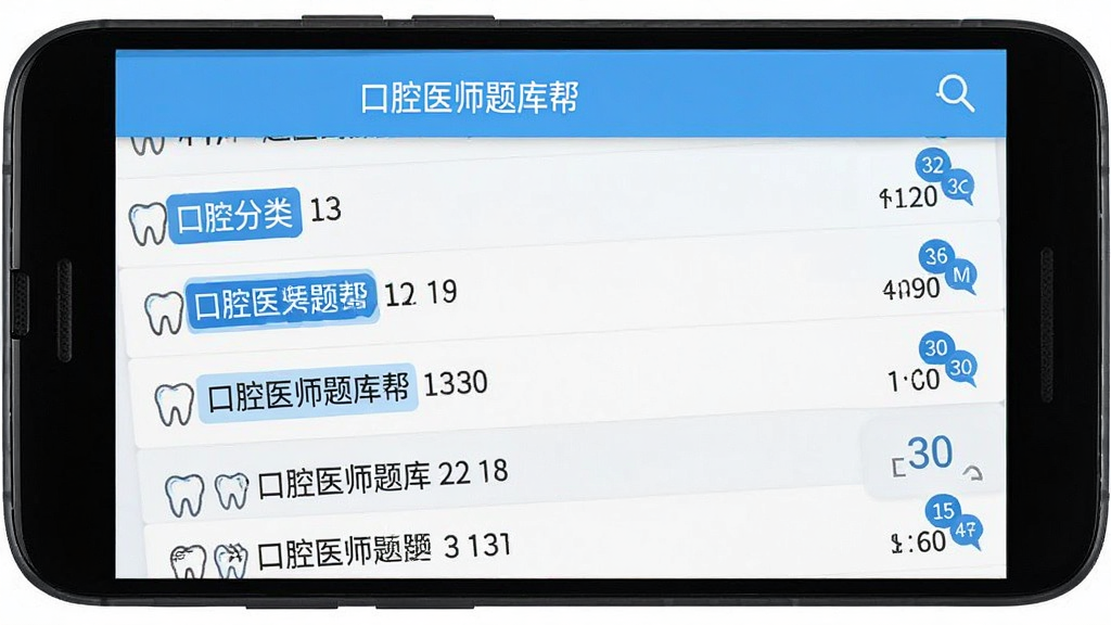 手机屏幕中展示