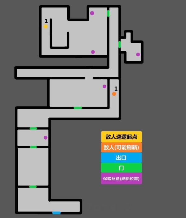 逃离恐怖后室地图路线判断技巧