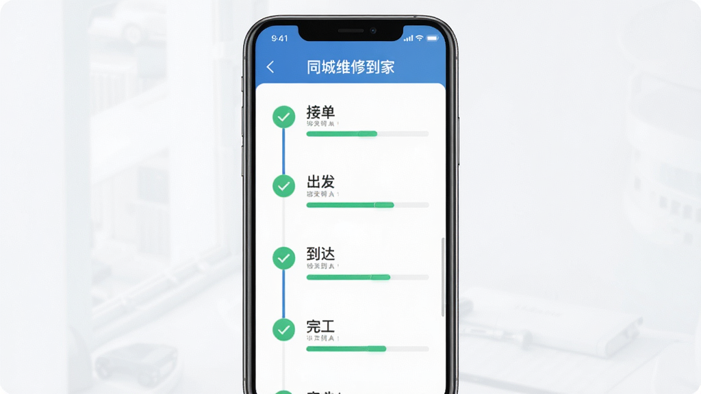 ͬ��ά�޵��Ҷ�������ҳ�棬����Ϊ�ֻ���Ļ��ʾ����ʱ���ᣬ����Ϊ�����б�չʾ�ӵ�������������깤�ڵ㣬�Ű������ˣ����Ϊ��������磬ϸ�ڰ�����ɫ�Թ�ͼ��������������ʸ��壬����ɾ����޶���Ԫ��