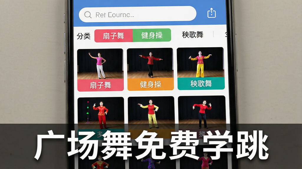 һ��չʾ�ֻ�Ӧ���ڹ㳡����Ƶ�������ĳ���ͼ������������һ���ֻ�����Ļ�г����������е��赸��Ƶ����ͼ����ÿ������ͼ�·���ע����������