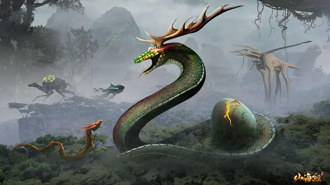 山海经3D变态版神装掉落高爆率画面