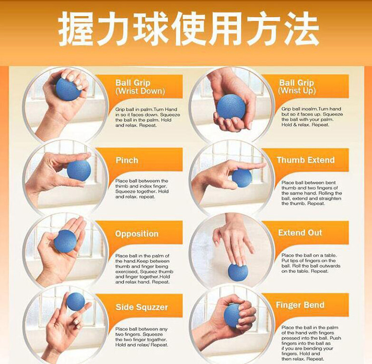 GripLove防滑握力球训练器细节展示和手感体验