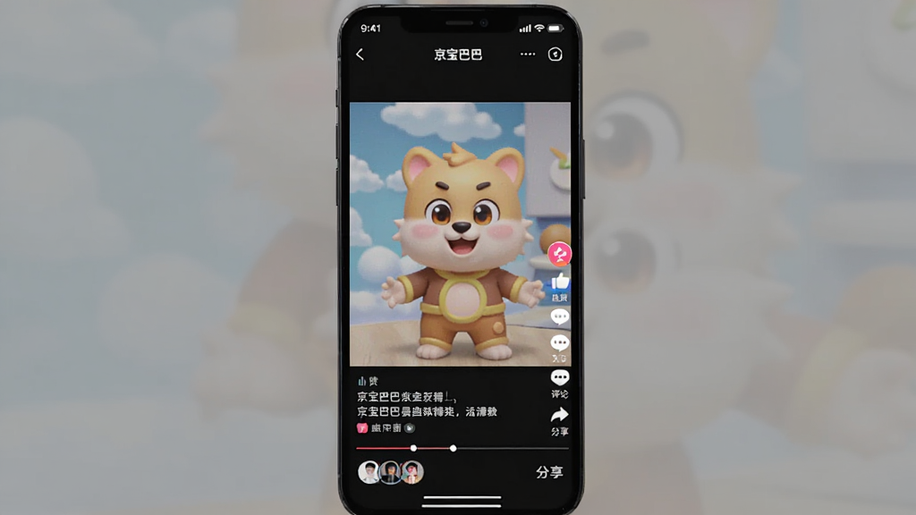 ����չʾ�������Ͱ͡�����Ƶ���棬����Ϊ�ֻ���Ļ�в��ŵĶ���Ƶ���棬����е��ޡ�����ͼ�꣬�·��������������û�ͷ�񡣲���Ϊ����ȫ����ʽ�����Ϊ��ɫϵ���������棬ϸ�ڰ����������������ť�������������ɾ��޶���Ԫ�ء�