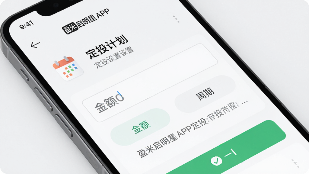 AI��ͼ��ӯ��������APP��Ͷ���ý��棬����Ϊ�ֻ���Ļ��ʾ��Ͷ�ƻ��б�������������ͼ�ꡢ������������ѡ��ť���Ű��࣬�������ǳɫ��ϸ������ɫȷ�ϰ�ť�ͻ�ɫ˵�����֣����ʸ��壬����ɾ����޶���Ԫ��