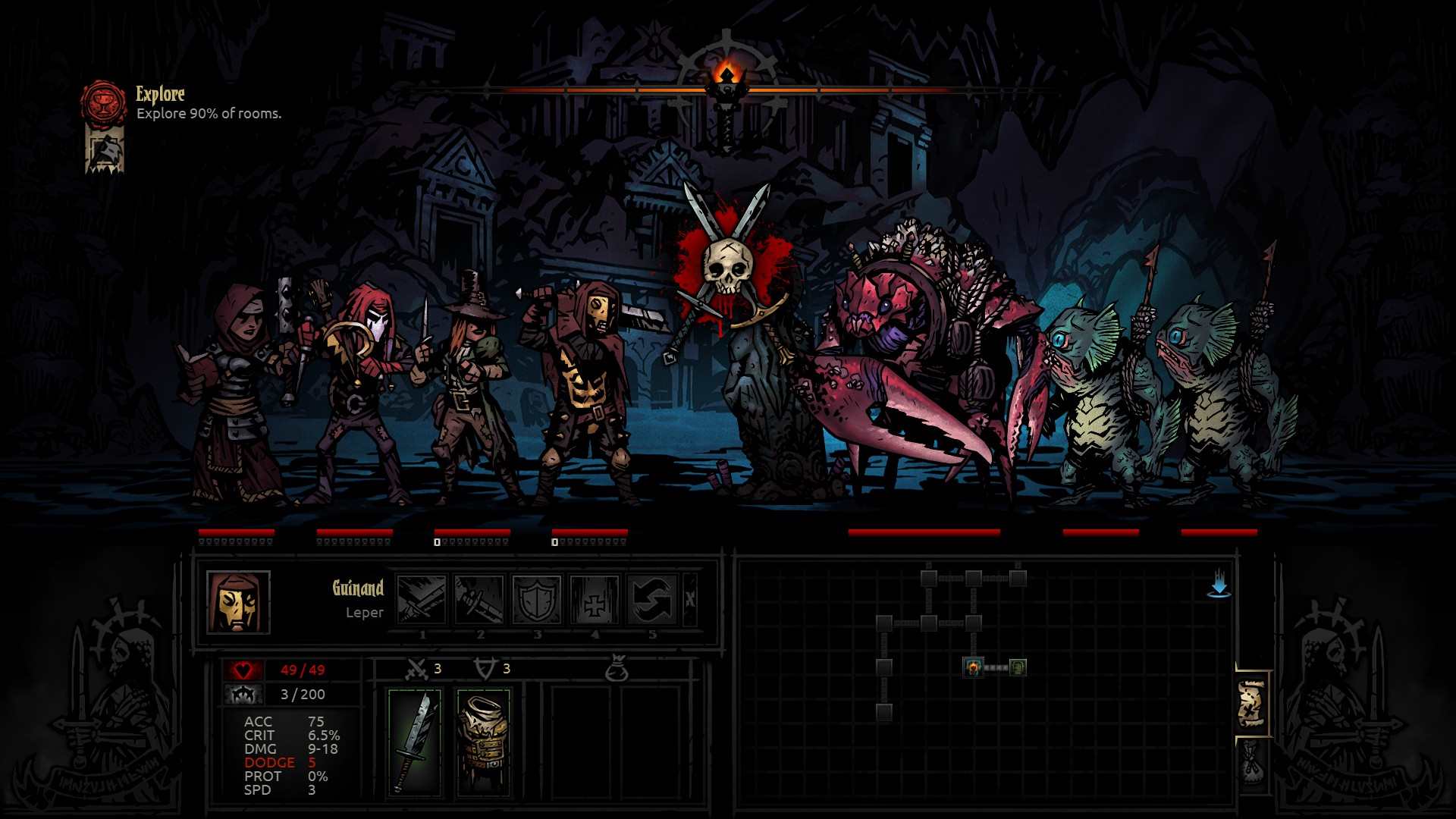 �ڰ�����(Darkest Dungeon)1.16.1 ���ػغ���RPG