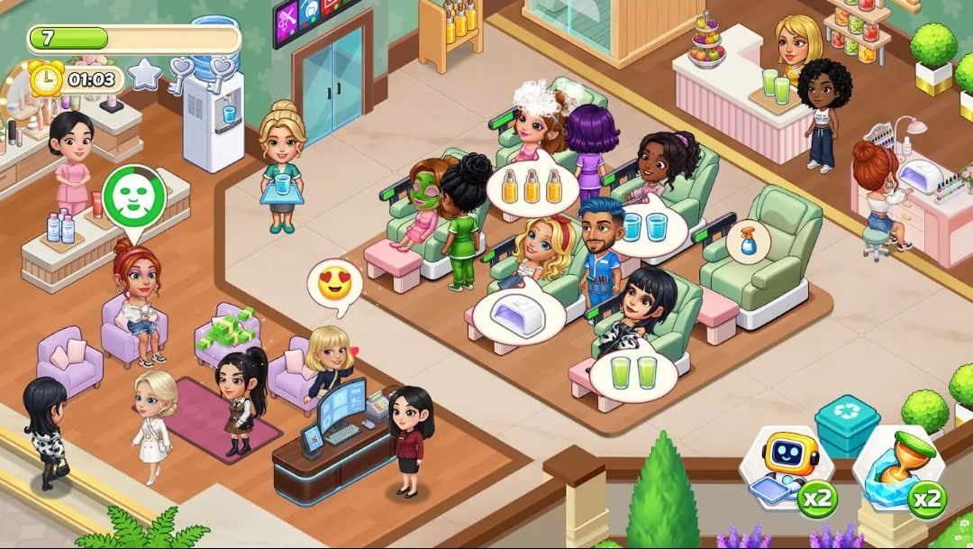 ��������ɳ��(Happy Spa Beauty Salon)2.0.2 ���ݾ�Ӫģ��