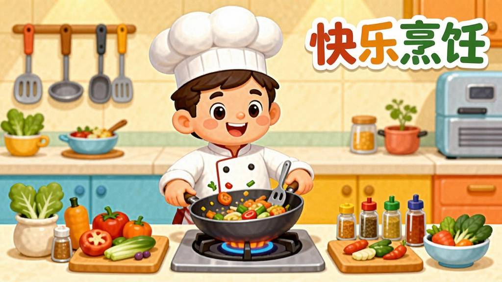 һ��ɫ�����޵Ŀ�ͨ��������������ͼ������������һλ���Ű�ɫ��ʦ�������Ÿ�ñ�Ŀ�ͨ��ʦ������̨ǰ�������ȣ���̨�ϰڷ��Ÿ�ɫ����ʳ�ĺ͵�ζƿ�����������������ĳ�������̨�͹���������ǽ�棬�������Ͻ���