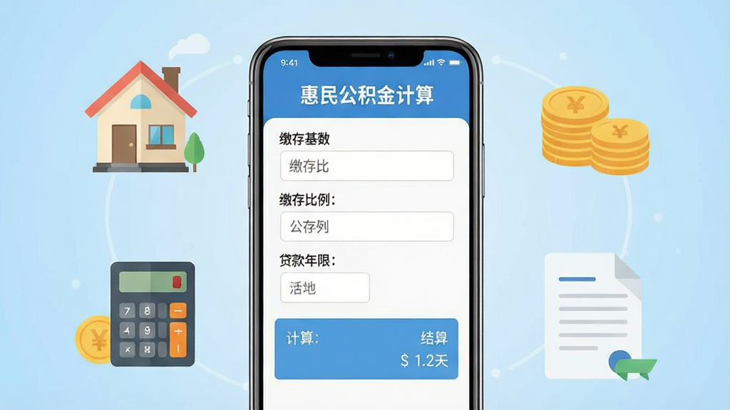 �����������һ�������ֻ����ֻ���Ļ����ʾ�����񹫻�����㡱Ӧ�ý��棬�����а����ɴ�������ɴ�������������޵������ͼ�����չʾ�����ֻ���Χ�����Ź�������ص�ͼ��Ԫ�أ��緿�ݡ���������Ǯ�ҡ��ĵ��ȣ��Ա�ƽ�������֡�����Ϊǳ��ɫ���䣬���岼�ּ������������ͻ�������Ϊ�ִ��Ƽ���UIչʾͼ��ϸ�ھ��£����ʸ��壬�ɾ��޶���Ԫ�ء�