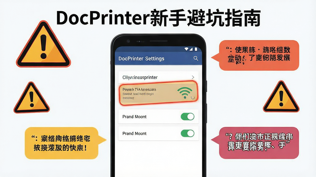 һ��չʾDocPrinter���ֱܿ�ָ�ϵ�ͼƬ������������һ����׿�ֻ�����Ļ����ʾ��DocPrinter�����ý��棬�����и�����ע����������״̬��Ȩ�޿��ء����ֲ��þ��й�ͼ���ֻ���Χ�����ž�ʾͼ�����ʾ���ݡ����Ϊ��ƽ���廭�磬ϸ����Ҫ��ʾͼ����Ŀ�����ֱ�ע������������ࡣ����Ҫ����壬����ɾ����޶���Ԫ�ء�